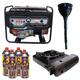 Генератор бензиновий EF Power RD6500S + газова плитка Orcamp CK-505 + 4 газових картриджа 400 мл