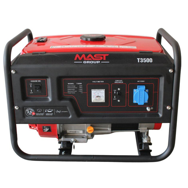 Бензиновый генератор MAST GROUP Т3500 + металлическая канистра 20 л