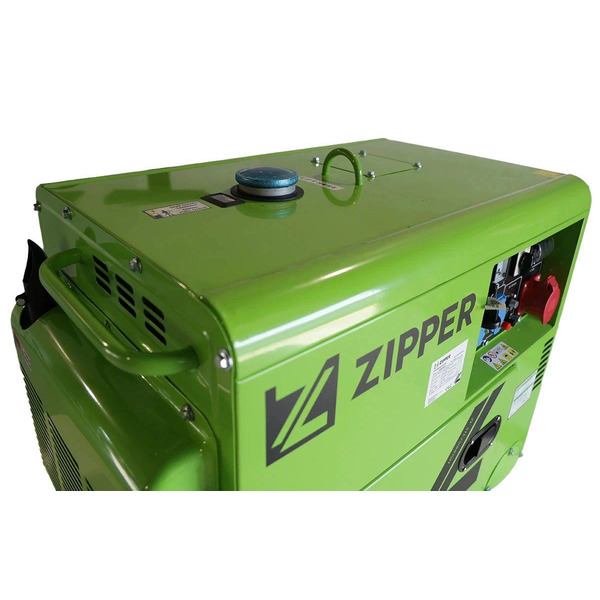 Дизельный генератор Zipper ZI-STE7500DSH + металлическая канистра 20 л