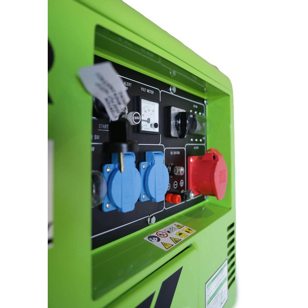 Дизельный генератор Zipper ZI-STE7500DSH + металлическая канистра 20 л