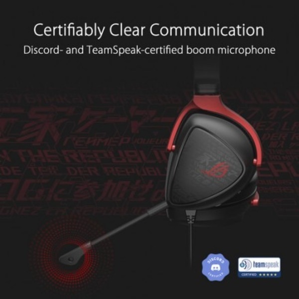 Наушники Asus ROG Delta S Core Black/Red (90YH03JC-B1UA00)