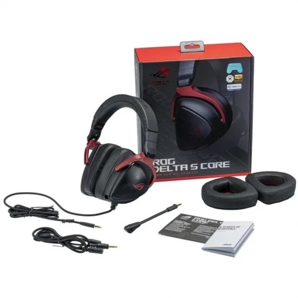Наушники Asus ROG Delta S Core Black/Red (90YH03JC-B1UA00)