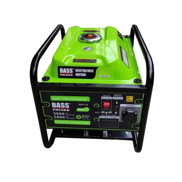 Генератор Інверторний Bass Polska K5047LX + 4 газових картриджа 400 мл