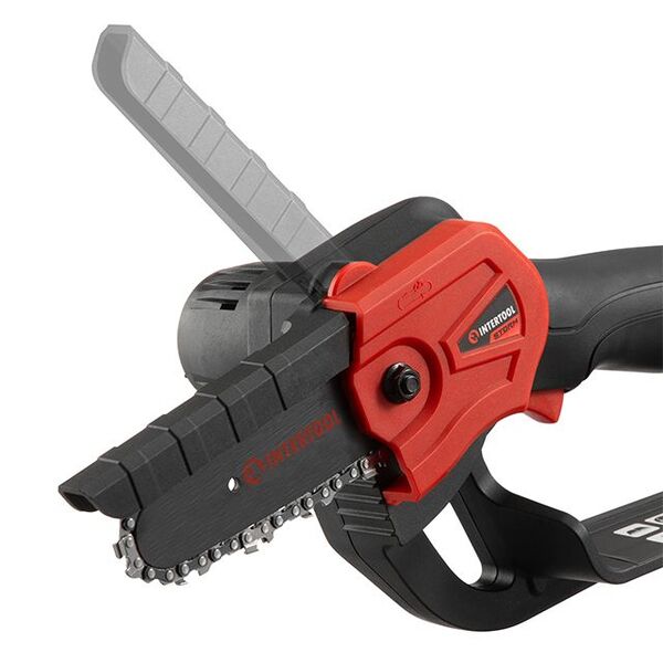 Мини-пила цепная аккумуляторная INTERTOOL WT-9110
