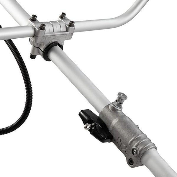 Тример акумуляторний з безщітковим двигуном 40 В (2х20 В), 6000 об/хв, діаметр обертання диска/ліски 255/350 мм, котушка + 3-х зубчастий ніж, без ЗП та АКБ, STORM INTERTOOL WT-9213