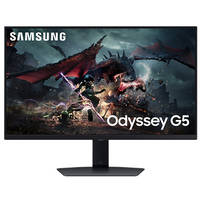 Монiтор Samsung 27" Odyssey G5 LS27DG500 (LS27DG500EIXCI) IPS Black 180Hz