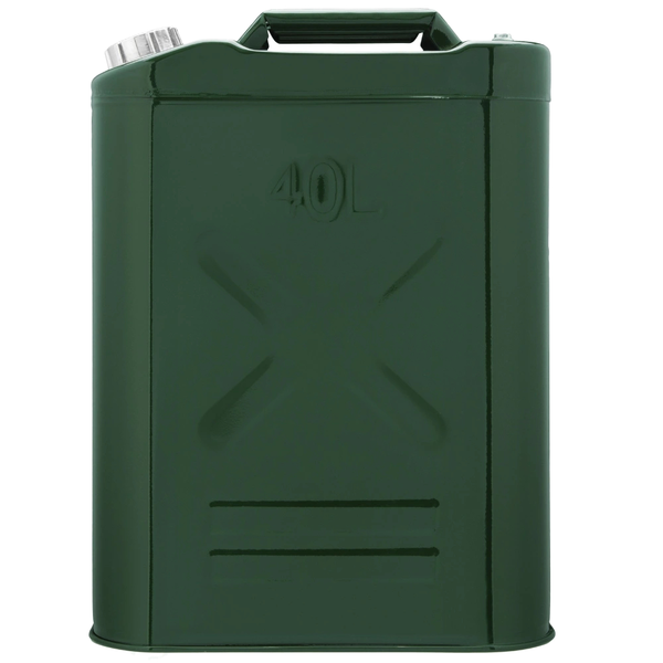 Топливная канистра вертикальная 40л металлическая 1мм 5.2кг