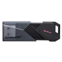 Флеш пам'ять USB Kingston DataTraveler Exodia Onyx 64GB USB 3.2 Gen1 Black (DTXON/64GB)