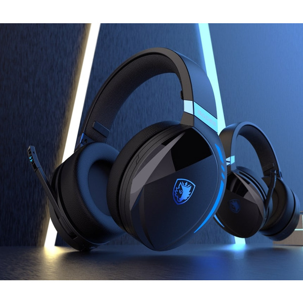 Навушники Sades SA-201 Warden I Black/Blue (sa201bkb)