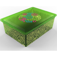 Коробка QUTU LIGHT BOX с/к FLOURESENT GREEN 25л. (LIGHT BOX с/к FLOURESENT GREEN 25л.)