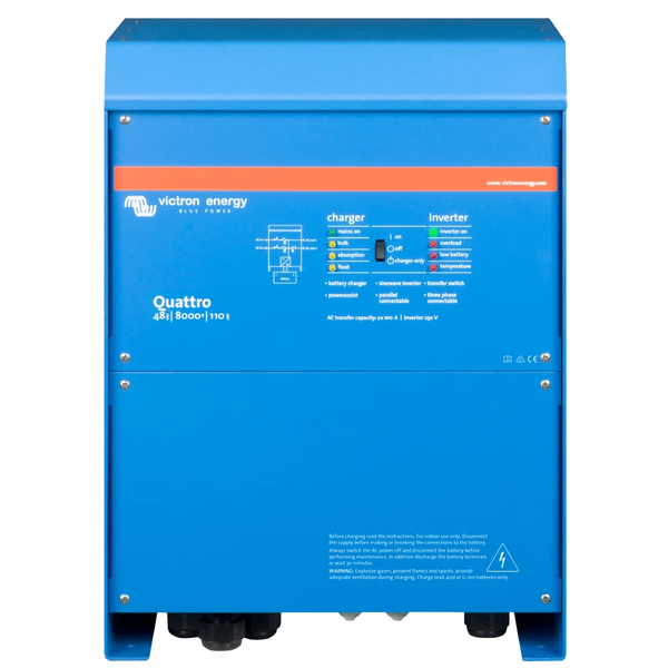 Инвертор VictronEnergy Quattro 48/15000/200-100/100 однофазный