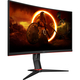 Монитор TFT 27" AOC C27G2Z3/BK, VA, 280Гц, 0,5ms, изогнутый, HDMIx2, DP, HAS, черный с красным