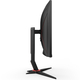 Монитор TFT 27" AOC C27G2Z3/BK, VA, 280Гц, 0,5ms, изогнутый, HDMIx2, DP, HAS, черный с красным