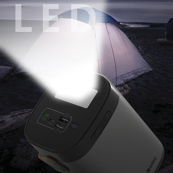 Зовнішній акумулятор (Power Bank) Sandberg Зовнішній акумулятор (Power Bank) 60000mAh PD 20W Silver (420-71)