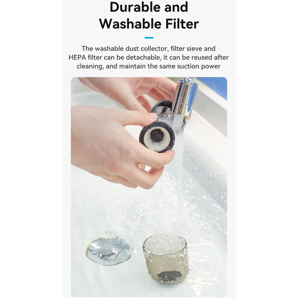 Автомобільний пилосос Vention Cordless Blue (KRAL0)