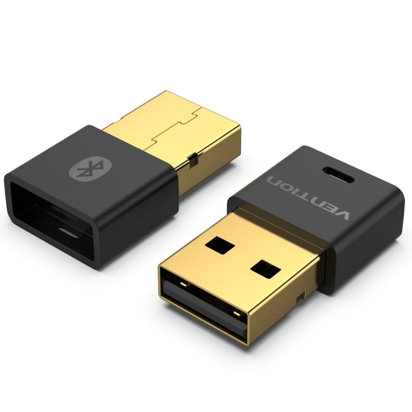 Bluetooth адаптер Vention BT5.1 USB Apt-X RTL CD Black (NAFB0)