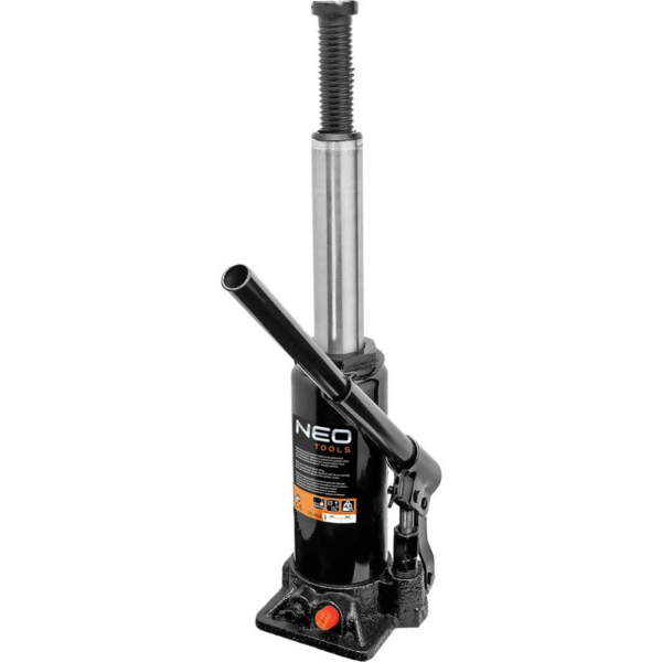 Гідравлічний пляшковий домкрат Neo Tools, 5т, 215-413мм