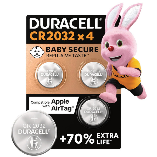 Батарейка Duracell DL2032 DSN уп. 4шт.