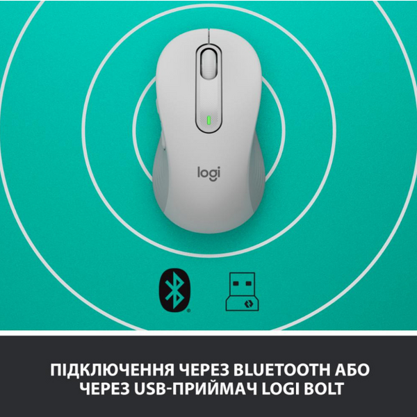 Миша Logitech Signature M650 Off White (910-006275)