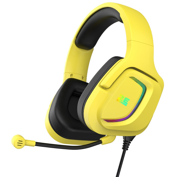 Гарнитура 2E Gaming HG340 RGB 7.1 Yellow (2E-HG340YW-7.1)