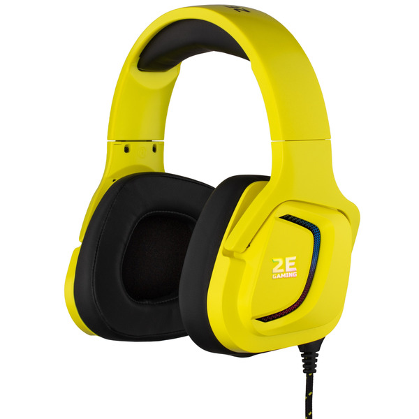 Гарнитура 2E Gaming HG340 RGB 7.1 Yellow (2E-HG340YW-7.1)