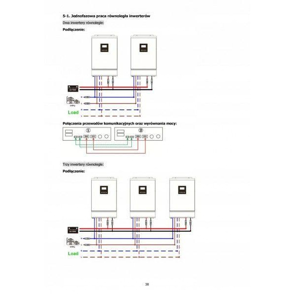 Інвертор для сонячної батареї OFF-GRID OG-5500