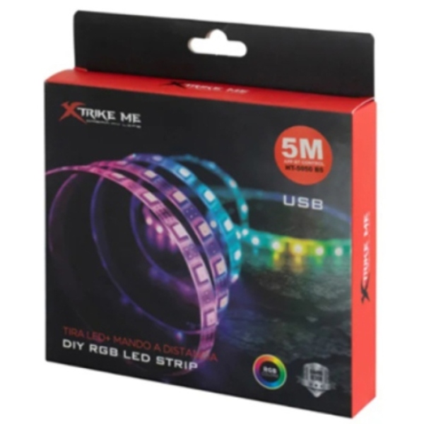 Світлодіодна стрічка XTRIKE ME Smart 5050 LED Chip Bluetooth, App Control, 5m (HT-5050B5)