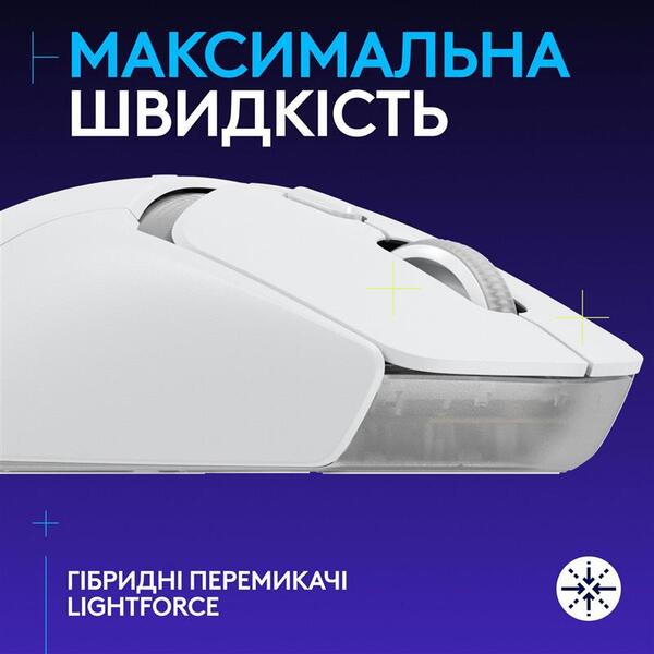 Миша Logitech G309 White (910-007207)