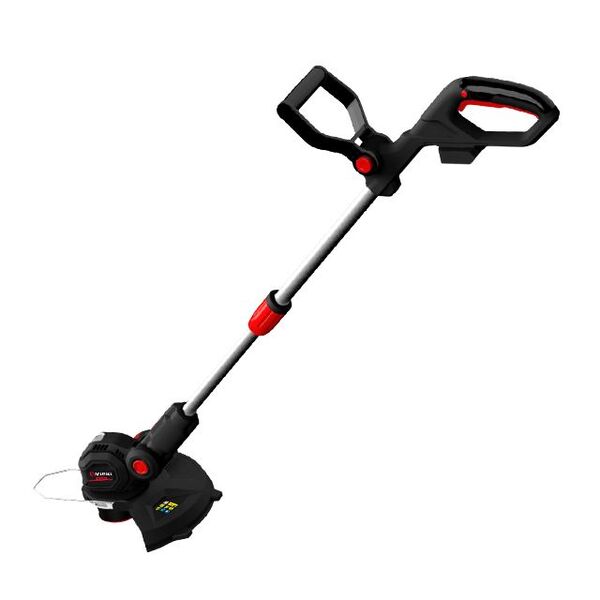 Тример акумуляторний 20 В, 7500 об/хв, діаметр обертання волосіні 300 мм, котушка, без ЗП та АКБ, STORM INTERTOOL WT-9112