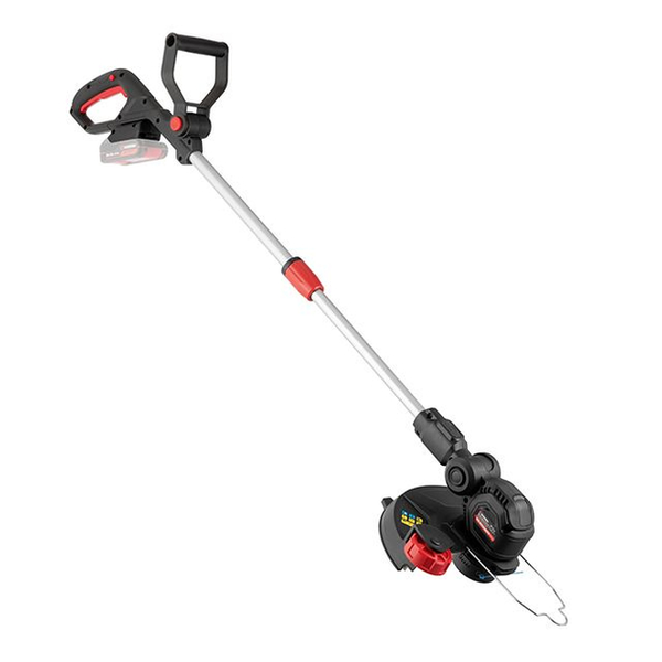 Тример акумуляторний 20 В, 7500 об/хв, діаметр обертання волосіні 300 мм, котушка, без ЗП та АКБ, STORM INTERTOOL WT-9112