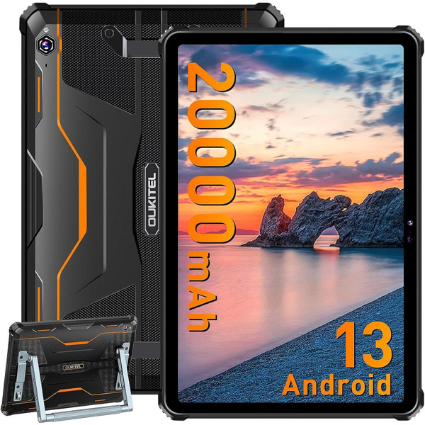 Планшет Oukitel RT6 10.1 FHD+ 8GB/256GB / MT8788 / 20000mAh / 16+16Мп / IP69K /NFC/ LTE Orange