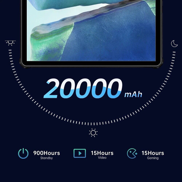 Планшет Oukitel RT6 10.1 FHD+ 8GB/256GB / MT8788 / 20000mAh / 16+16Мп / IP69K /NFC/ LTE Orange