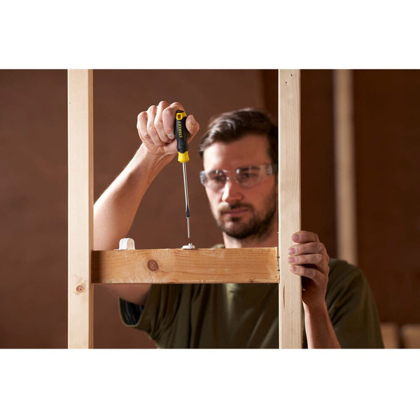 Викрутка Cushion Grip довжиною 100 мм з жалом, що розширюється під шліц SL 5.5 STANLEY STHT16146-0