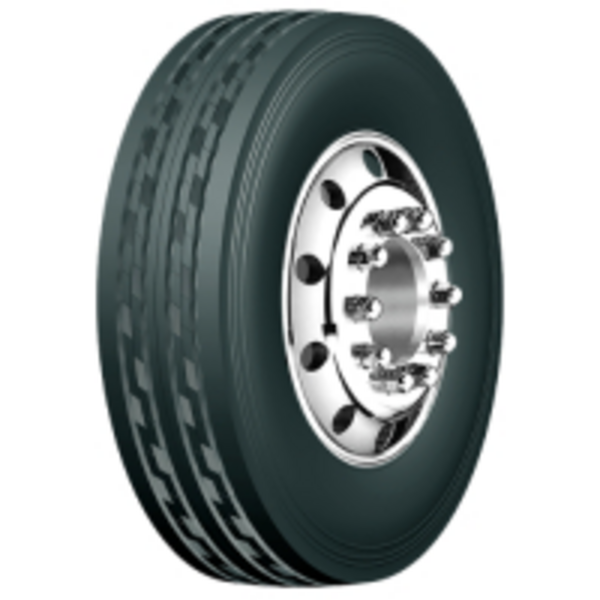 Автошина BLACK NOVA 385/65R22.5 GALAXY PLUS 24PR 164K (руль)