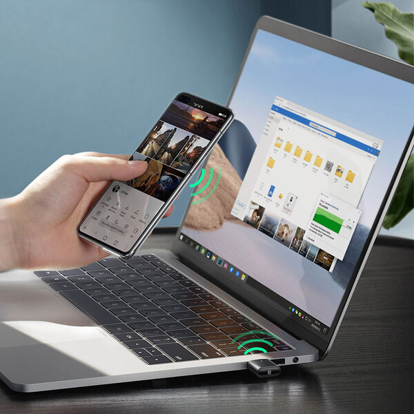 Адаптер Bluetooth 5.0 USB  RTL8761BUV CM390 UGREEN Black