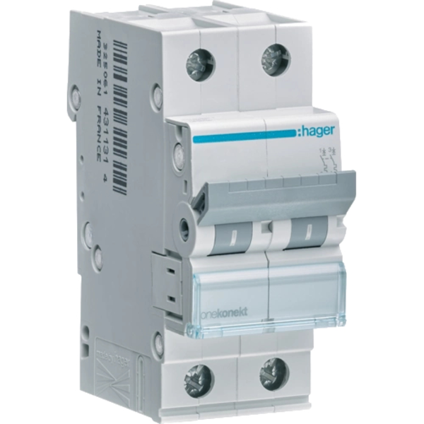 Автоматический выключатель 6 А 2-полюсный С