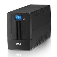 ДБЖ FSP iFP2000, 2000VA/1200W, LCD, RJ45, USB, 2xSchuko + 2xIEC