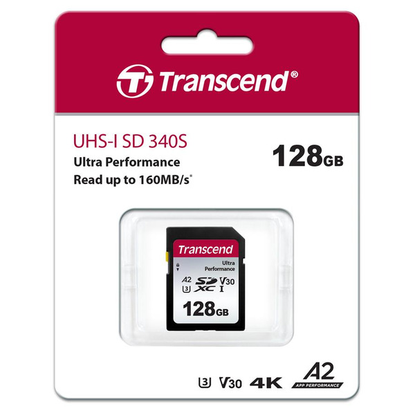 Карта пам'яті Transcend TS128GSDC340S