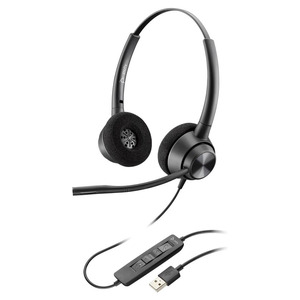 Навушники On-ear Poly EncorePro 320, USB-A, всеспрямований, чорний