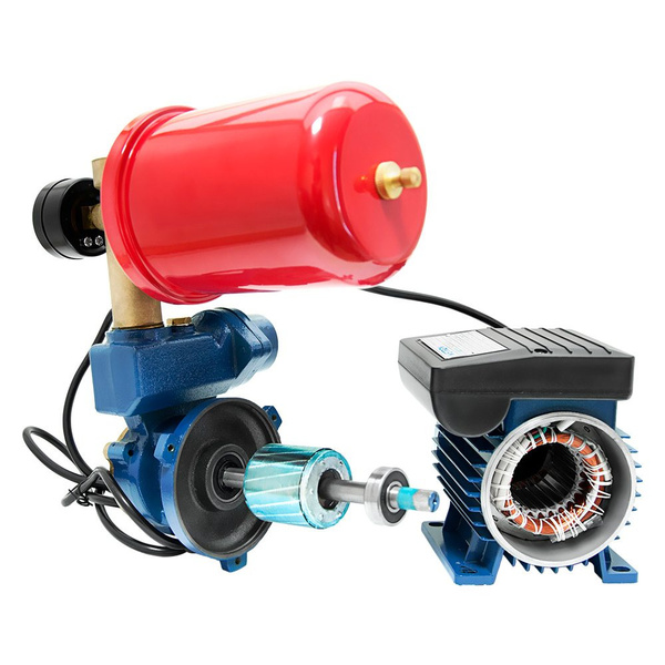 Станція 0.37 кВт Hmax 32 м Qmax 35 л/хв (вихровий насос) 1л WETRON AUTOGP125Z (776010)