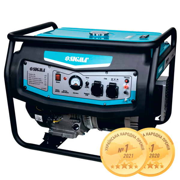Бензиновый генератор SIGMA SG-5710401
