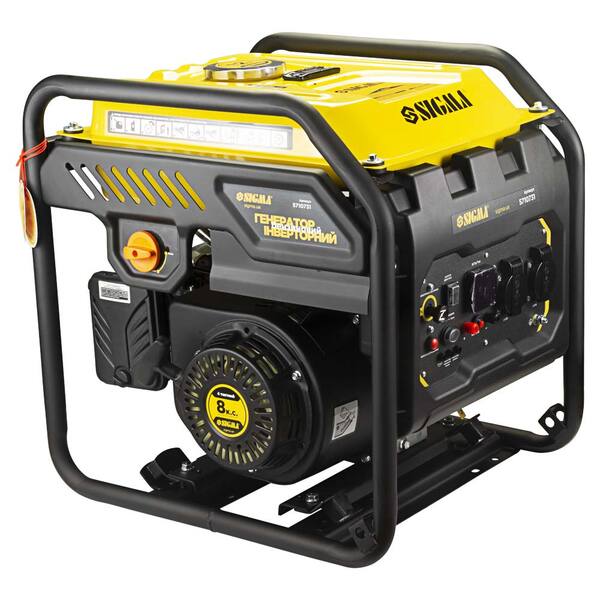 Генератор инверторный бензиновый SIGMA 3.0/3.5кВт 12л 4-х тактный ручной запуск (5710731)