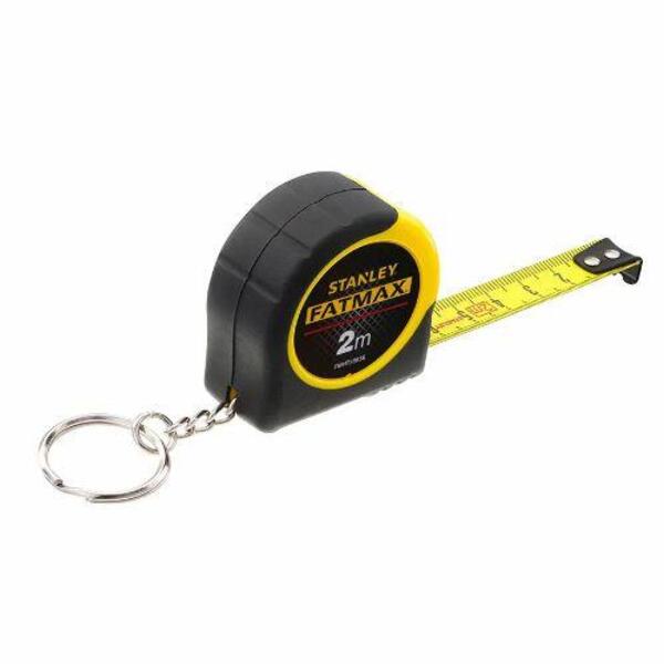Рулетка-брелок FATMAX, 2м х 13мм в гумовому корпусі STANLEY FMHT1-33856