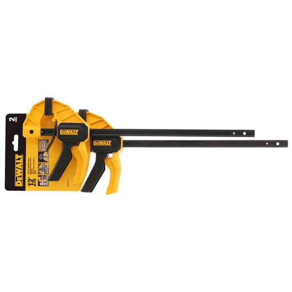 Струбцины М триггерные с максимальным усилием сжатия 63 кг, 2 шт DeWALT DWHT0-83158