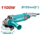 УШМ TOTAL TG11012556 кутова, 1100Вт, 125мм, 12000об/хв.
