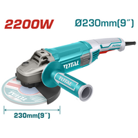 УШМ TOTAL TG12223026 кутова, 2200Вт, 230мм, 6600об/хв.