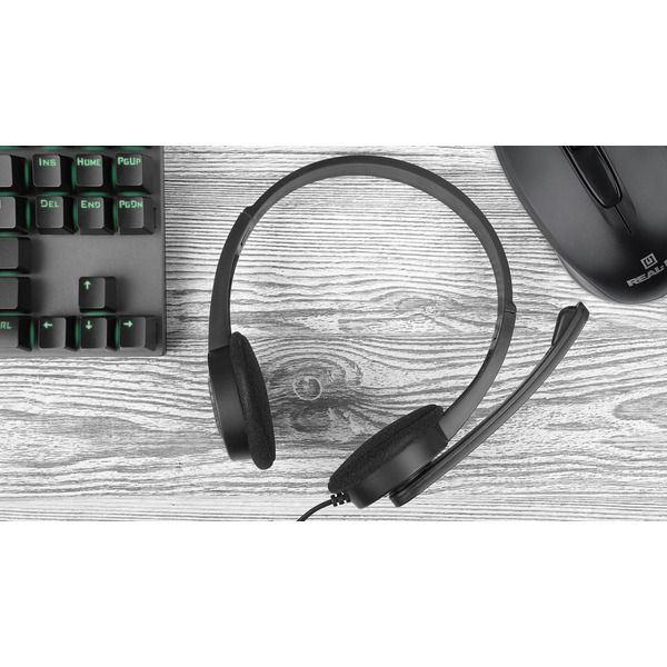 Навушники REAL-EL GD-011MV Black