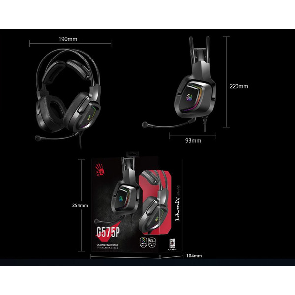 Наушники A4Tech Bloody G575P Black