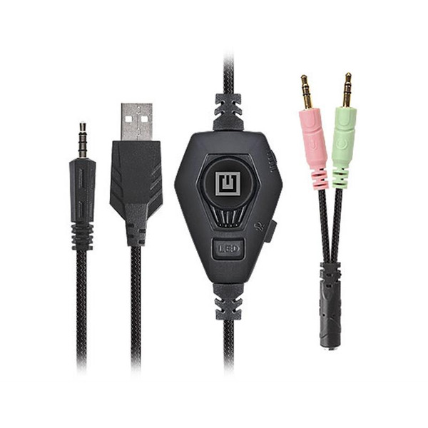 Навушники REAL-EL GDX-7680 Black