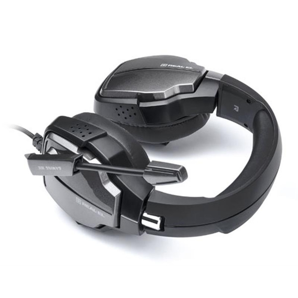 Навушники REAL-EL GDX-7680 Black